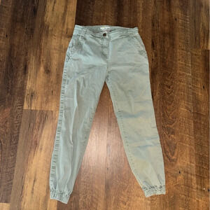 Boden Sage Green JOGGER jeans 6